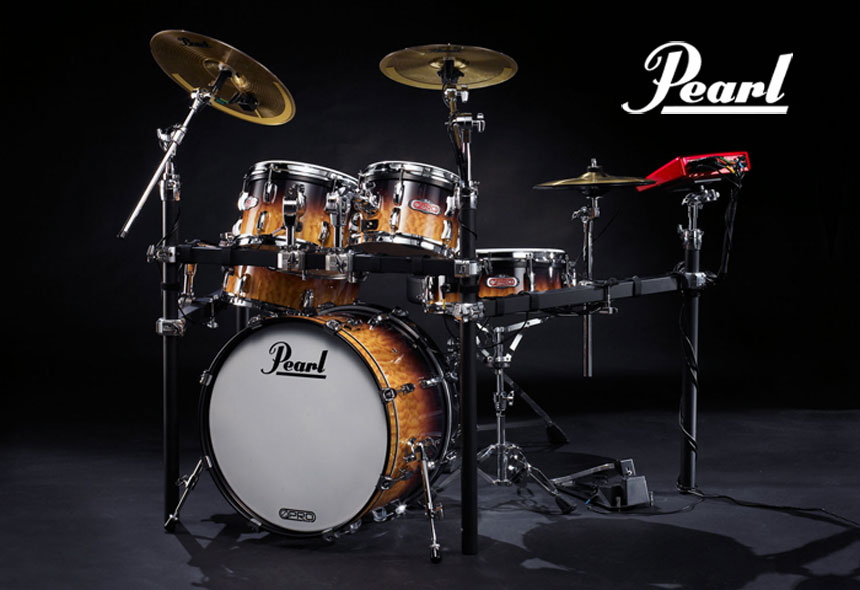 펄 드럼 의자 Pearl D2500/ D2500 오토바이형/등받이